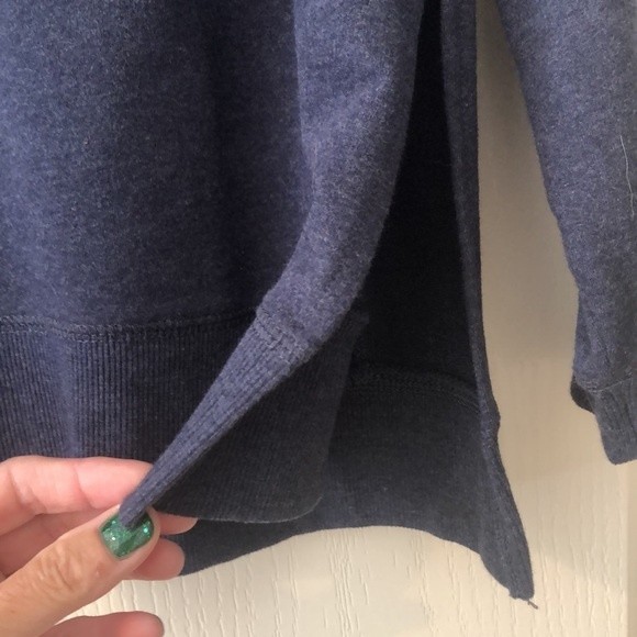 Wildfox Statement Sweatshirt Navy Social Embroidered Medium - Picture 3 of 5